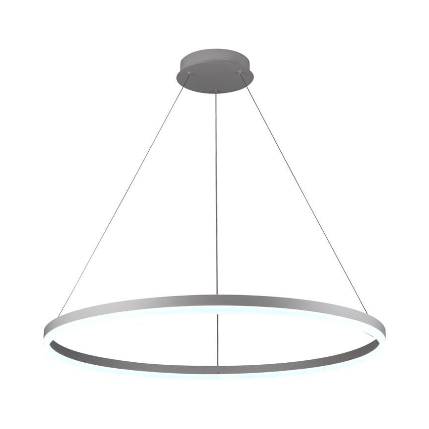 LED prigušiva luster na sajli LED/55W/230V 3000-6500K prečnik 80 cm + daljinski upravljač