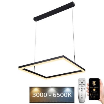 LED prigušiva luster na sajli LED/55W/230V 3000-6500K + daljinski upravljač