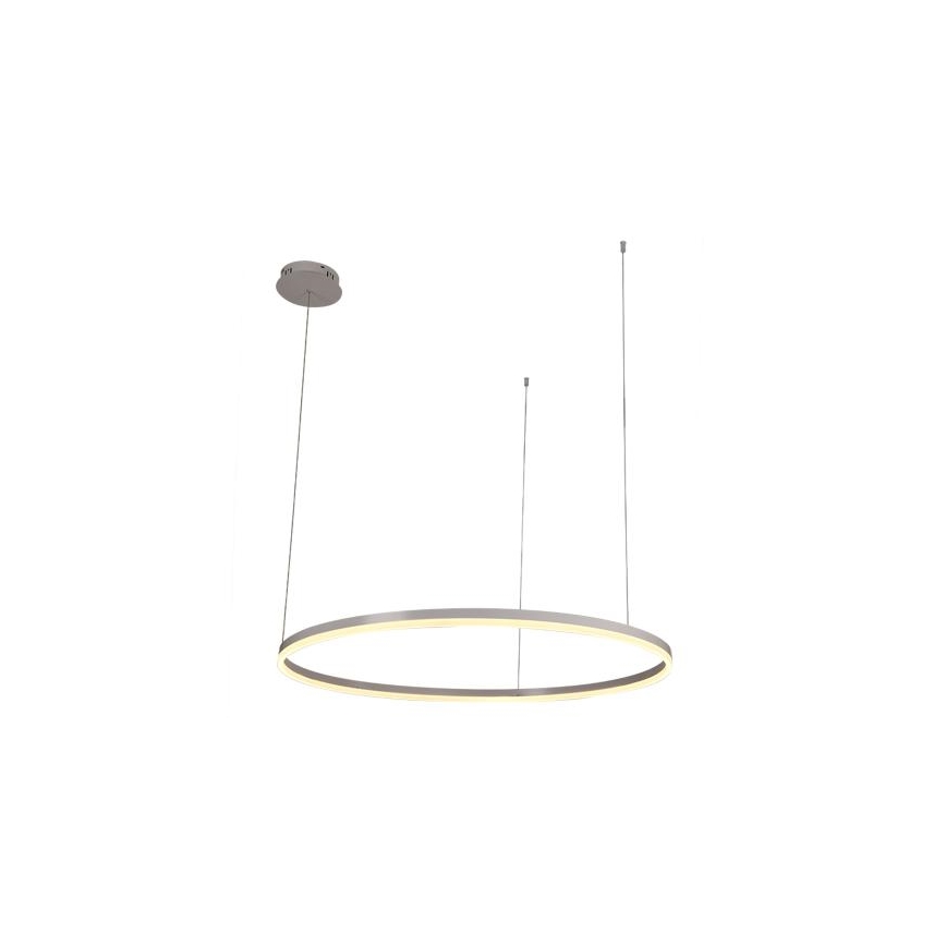 LED prigušiva viseći luster na kablu LED/55W/230V 3000-6500K, prečnik 80 cm + daljinski upravljač