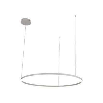 LED prigušiva viseći luster na kablu LED/55W/230V 3000-6500K, prečnik 80 cm + daljinski upravljač