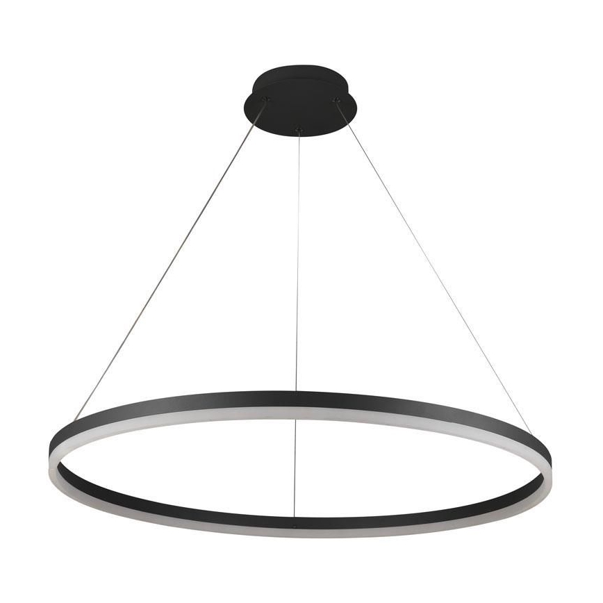 LED prigušiva luster na sajli LED/55W/230V 3000-6500K prečnika 80 cm + daljinski upravljač
