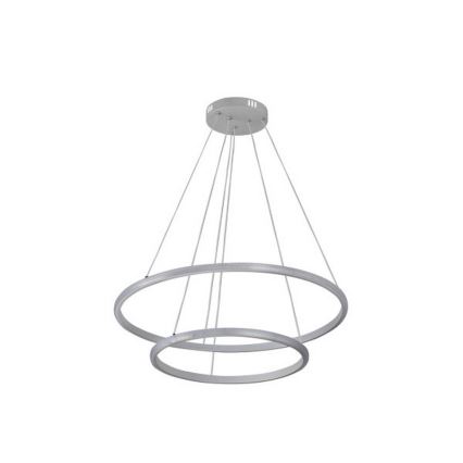 LED prigušiva luster na sajli, 55 W, 230 V, 3000–6500 K, Ø 60 cm + daljinski upravljač