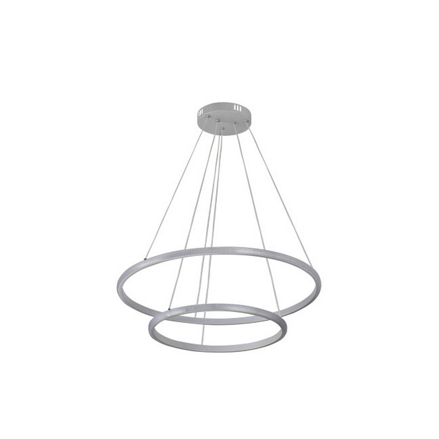LED prigušiva luster na sajli, 55 W, 230 V, 3000–6500 K, Ø 60 cm + daljinski upravljač