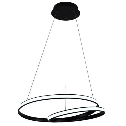 LED prigušiva luster na sajli LED/65W/230V 3000-6500K prečnik 56 cm + daljinski upravljač