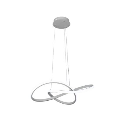 LED prigušiva luster na sajli LED/65W/230V 3000-6500K prečnik 49 cm + sa daljinskim upravljačem