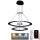 LED prigušiva luster na sajli LED/65W/230V 3000-6500K + daljinsko upravljanje