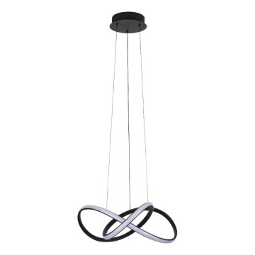 LED prigušiva luster na sajli LED/65W/230V 3000-6500K prečnika 49 cm + daljinski upravljač
