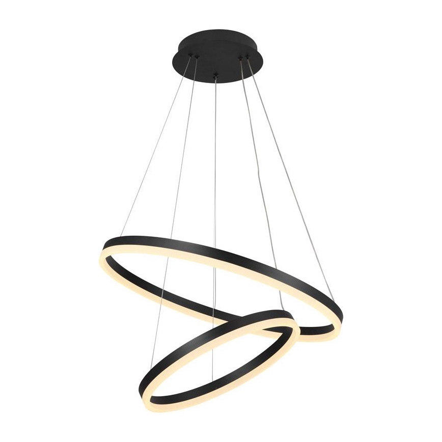 LED prigušiva luster na sajli LED/70W/230V 3000-6500K prečnik 60 cm + daljinski upravljač