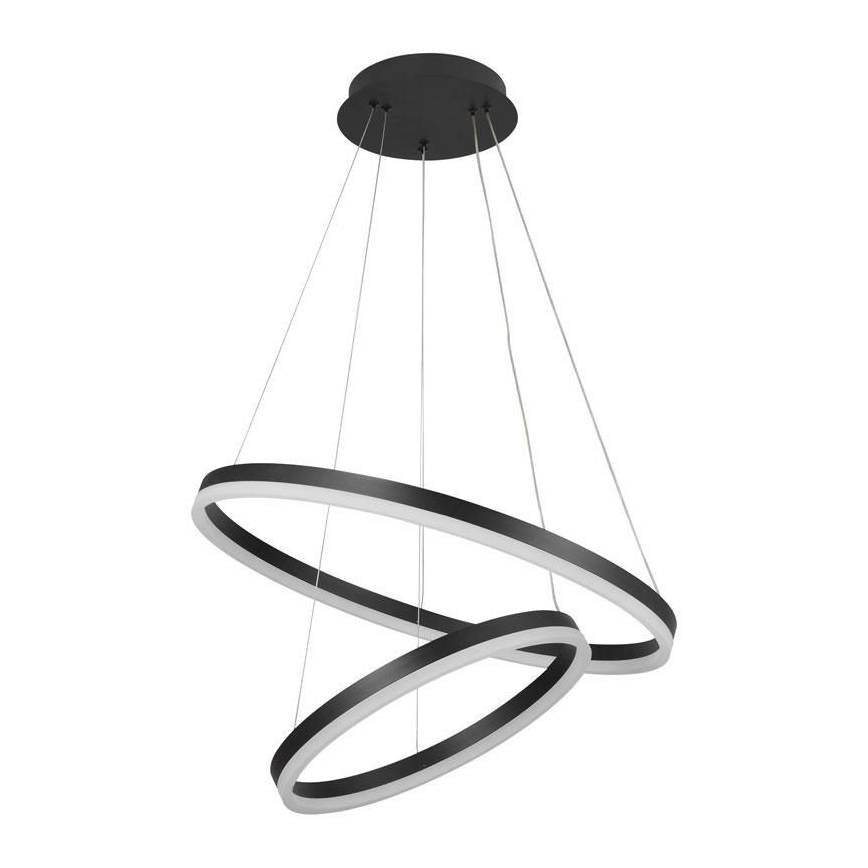 LED prigušiva luster na sajli LED/70W/230V 3000-6500K prečnik 60 cm + daljinski upravljač