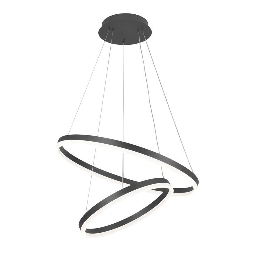 LED prigušiva luster na sajli LED/70W/230V 3000-6500K prečnik 60 cm + daljinski upravljač