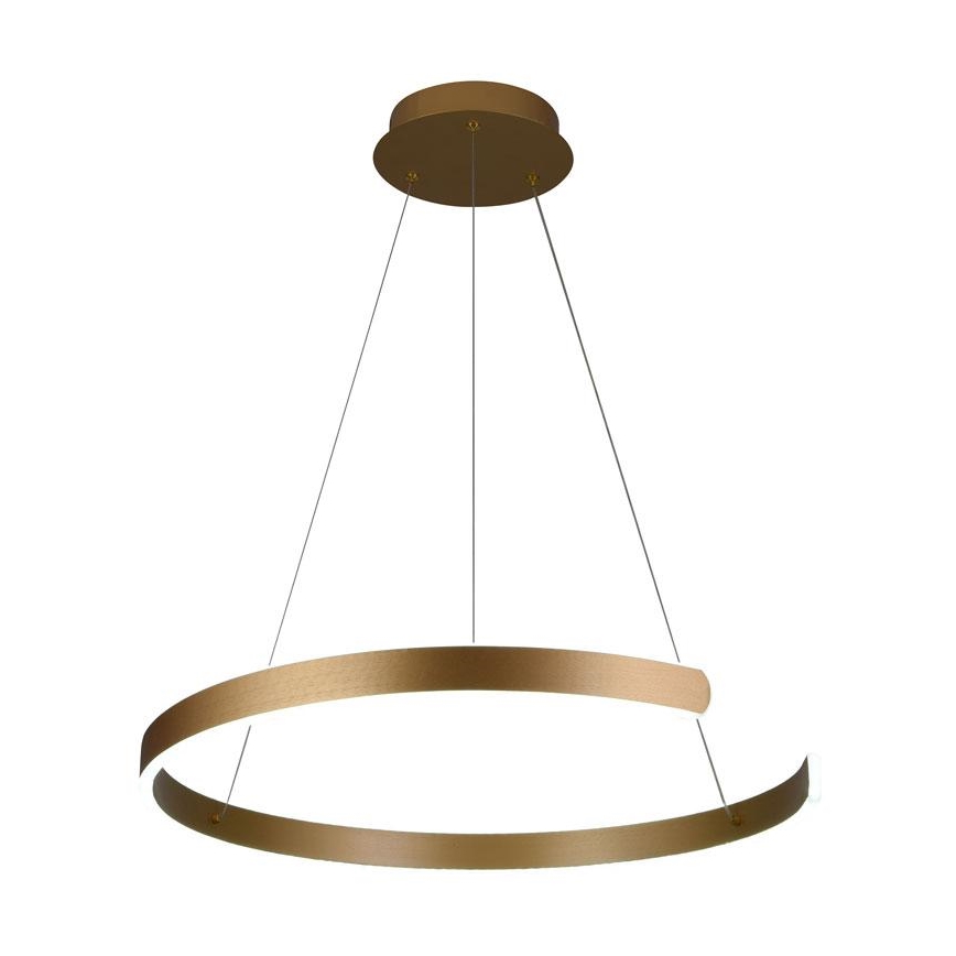 LED prigušiva luster na sajli LED/70W/230V 3000-6500K Ø 60 cm + daljinski upravljač