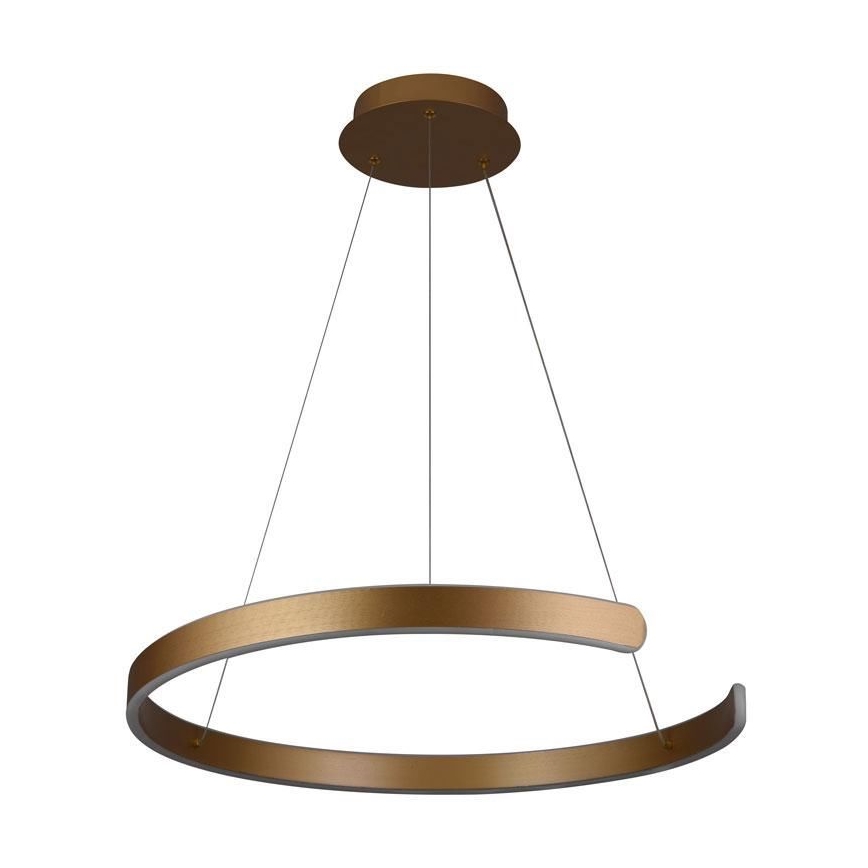 LED prigušiva luster na sajli LED/70W/230V 3000-6500K Ø 60 cm + daljinski upravljač