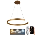 LED prigušiva luster na sajli LED/70W/230V 3000-6500K prečnik 60 cm + daljinski upravljač