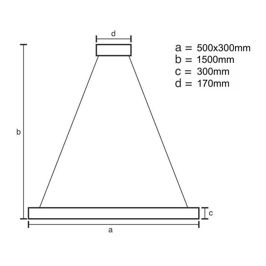 LED prigušiva kristalni luster na sajli LED/70W/230V 3000-6500K zlatni + daljinski upravljač