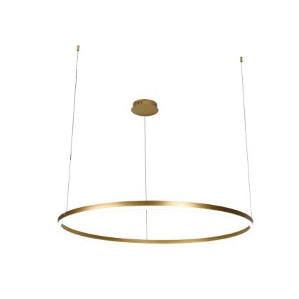 LED prigušiva luster na sajli LED/72W/230V 3000-6500K prečnik 100 cm + daljinski upravljač