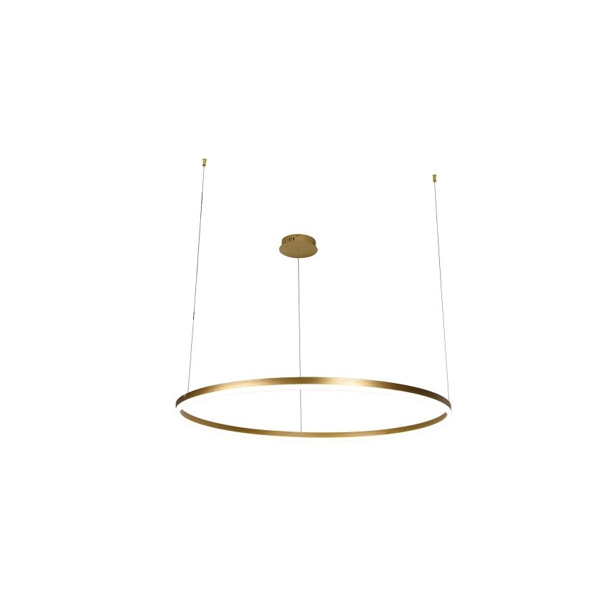 LED prigušiva luster na sajli LED/72W/230V 3000-6500K prečnik 100 cm + daljinski upravljač