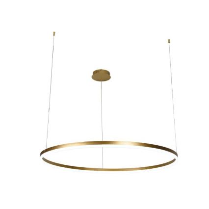 LED prigušiva luster na sajli LED/72W/230V 3000-6500K prečnik 100 cm + daljinski upravljač