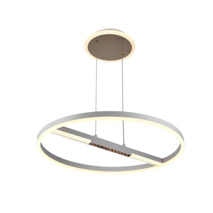 LED prigušiva luster na lanku LED/75W/230V 3000-6500K prečnika 60 cm + daljinski upravljač
