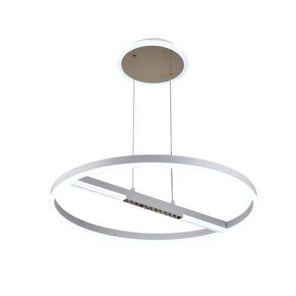 LED prigušiva luster na lanku LED/75W/230V 3000-6500K prečnika 60 cm + daljinski upravljač