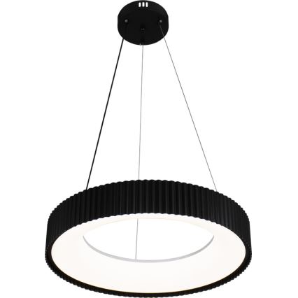 LED prigušiva luster na sajli, 75 W, 230 V, 3000-6500 K, prečnik 49 cm + daljinski upravljač