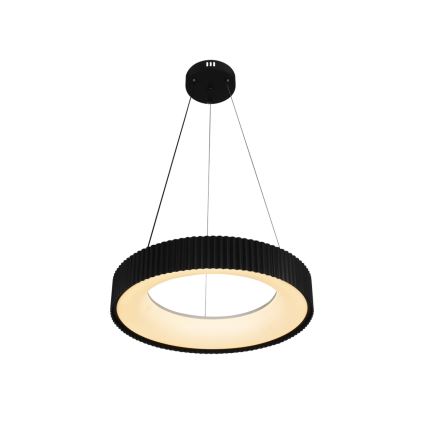 LED prigušiva luster na sajli, 75 W, 230 V, 3000-6500 K, prečnik 49 cm + daljinski upravljač