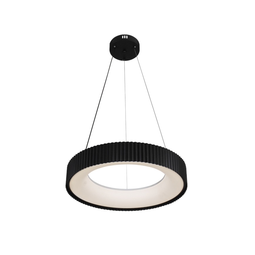 LED prigušiva luster na sajli, 75 W, 230 V, 3000-6500 K, prečnik 49 cm + daljinski upravljač