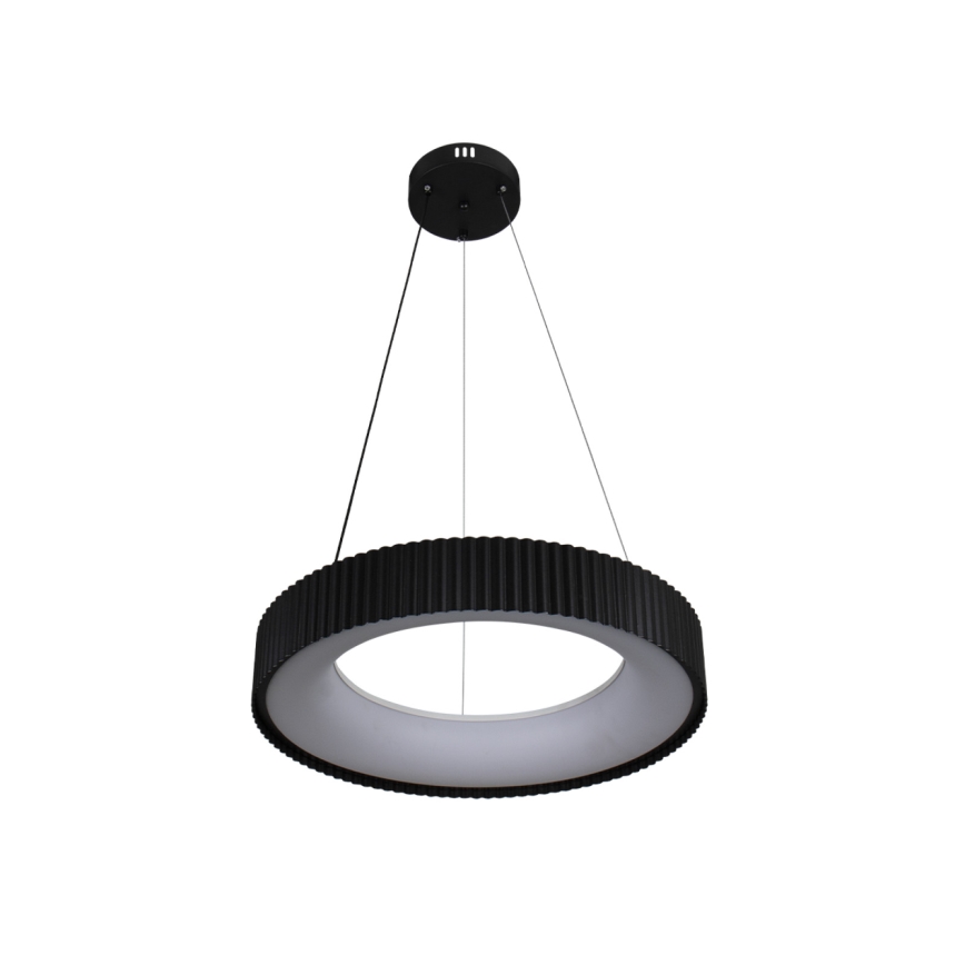 LED prigušiva luster na sajli, 75 W, 230 V, 3000-6500 K, prečnik 49 cm + daljinski upravljač