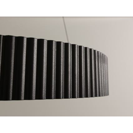LED prigušiva luster na sajli, 75 W, 230 V, 3000-6500 K, prečnik 49 cm + daljinski upravljač