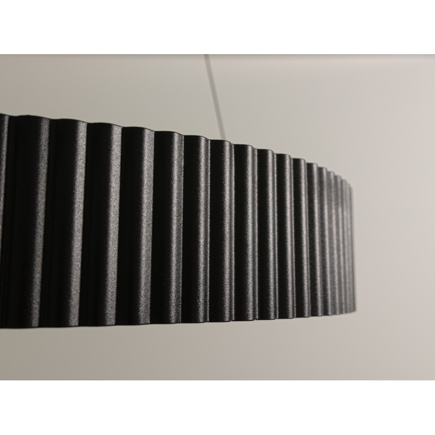 LED prigušiva luster na sajli, 75 W, 230 V, 3000-6500 K, prečnik 49 cm + daljinski upravljač