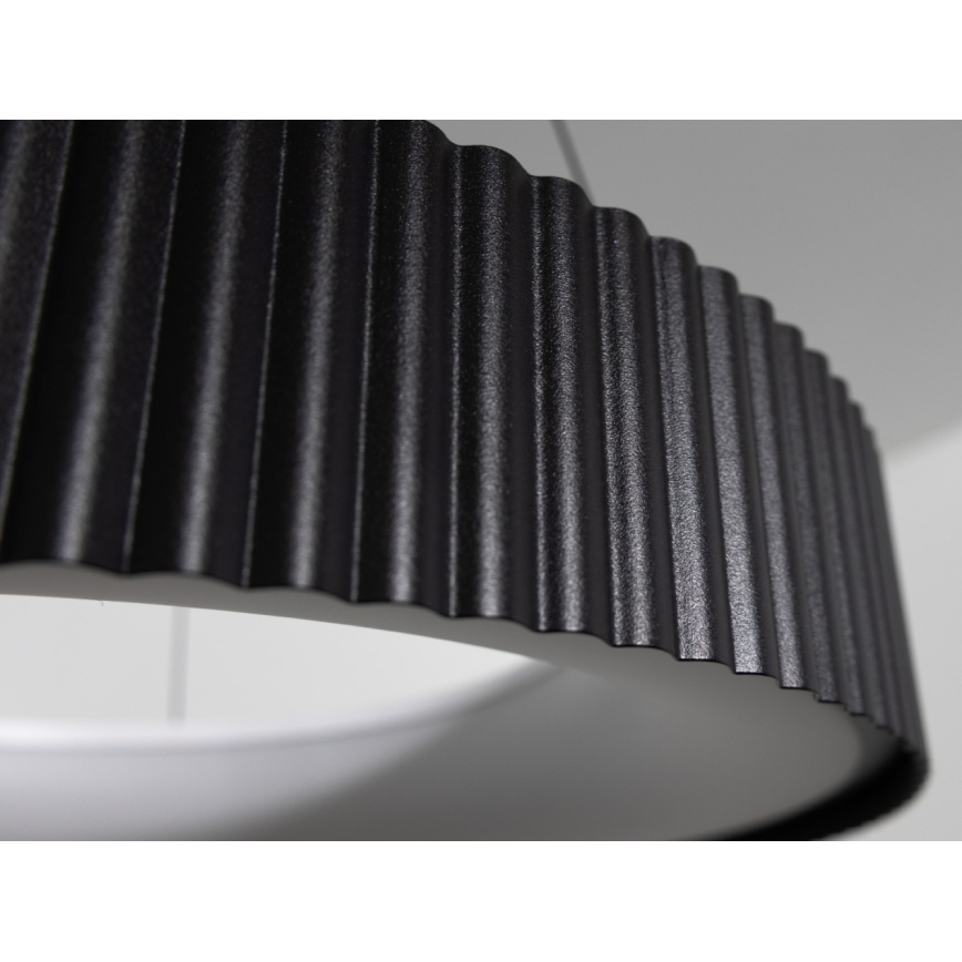 LED prigušiva luster na sajli, 75 W, 230 V, 3000-6500 K, prečnik 49 cm + daljinski upravljač