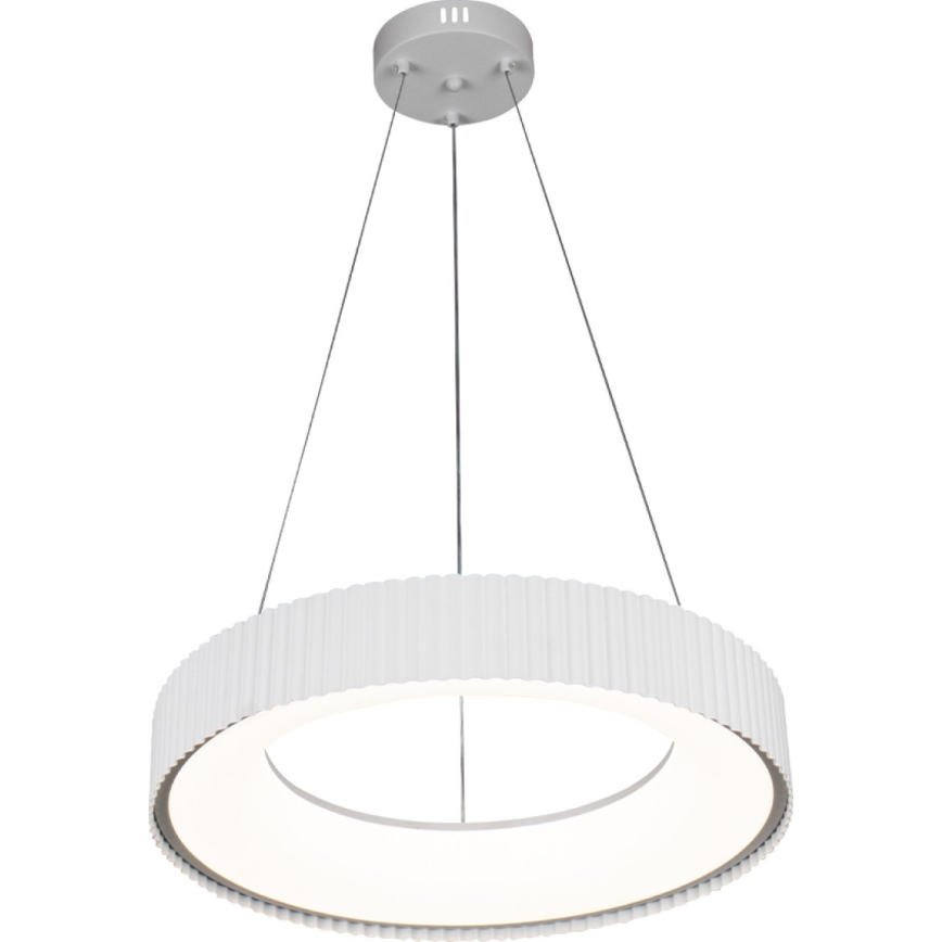 LED luster na sajli, prigušiva, LED/75W/230V 3000-6500K Ø 49 cm + daljinski upravljač