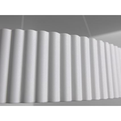 LED luster na sajli, prigušiva, LED/75W/230V 3000-6500K Ø 49 cm + daljinski upravljač