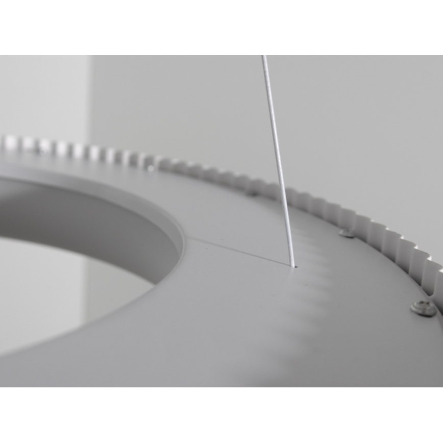 LED luster na sajli, prigušiva, LED/75W/230V 3000-6500K Ø 49 cm + daljinski upravljač