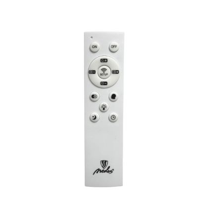 LED luster na sajli, prigušiva, LED/75W/230V 3000-6500K Ø 49 cm + daljinski upravljač