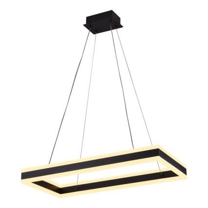 LED prigušiva luster na sajli LED/80W/230V 3000-6500K + daljinski upravljač