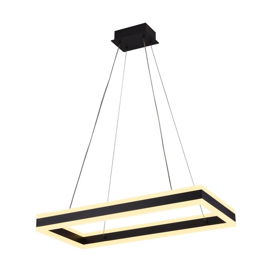 LED prigušiva luster na sajli LED/80W/230V 3000-6500K + daljinski upravljač