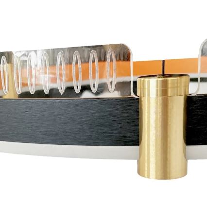 LED prigušiva luster na sajli LED/80W/230V 3000-6500K prečnik 60 cm + daljinski upravljač