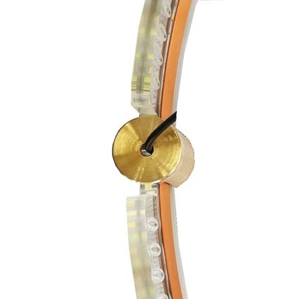 LED prigušiva luster na sajli LED/80W/230V 3000-6500K prečnik 60 cm + daljinski upravljač