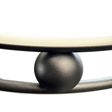 LED prigušiva viseća svetiljka na sajli LED/80W/230V 3000-6500K prečnik 60 cm + sa daljinskim upravljačem