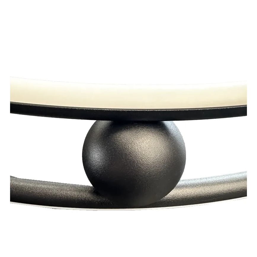 LED prigušiva viseća svetiljka na sajli LED/80W/230V 3000-6500K prečnik 60 cm + sa daljinskim upravljačem