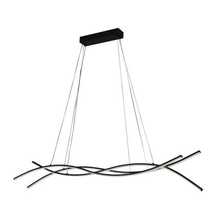 LED prigušiva luster na sajli LED/80W/230V 3000-6500K + daljinski upravljač