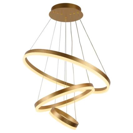 LED prigušiva luster na sajli LED/85W/230V 3000-6500K prečnik 60 cm + daljinski upravljač