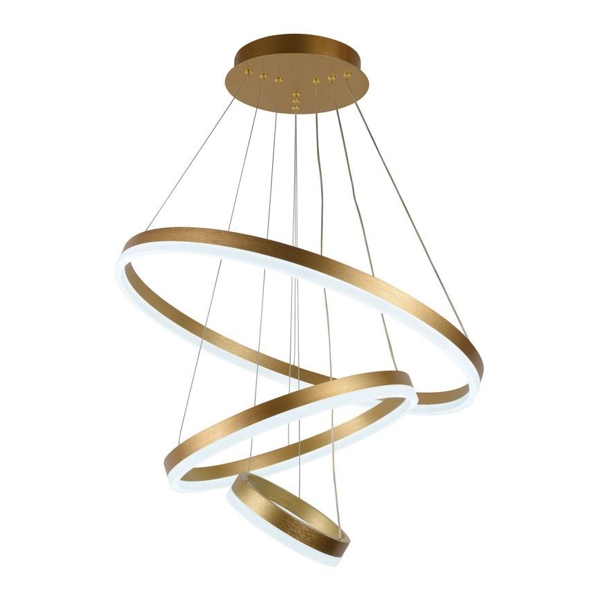 LED prigušiva luster na sajli LED/85W/230V 3000-6500K prečnik 60 cm + daljinski upravljač