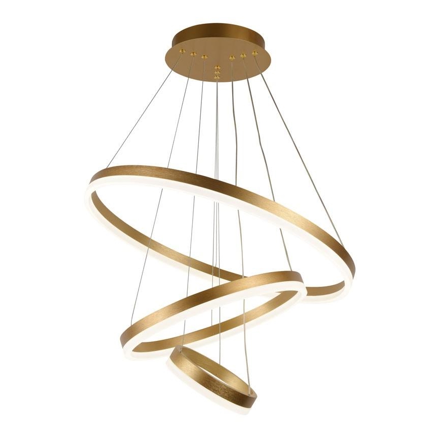 LED prigušiva luster na sajli LED/85W/230V 3000-6500K prečnik 60 cm + daljinski upravljač