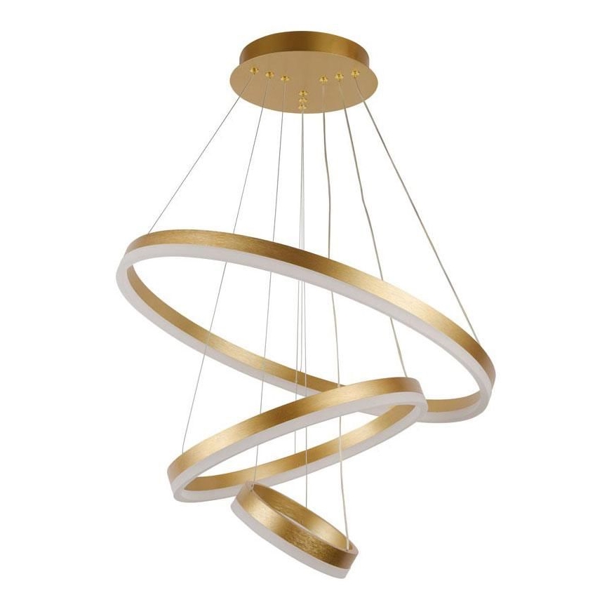 LED prigušiva luster na sajli LED/85W/230V 3000-6500K prečnik 60 cm + daljinski upravljač