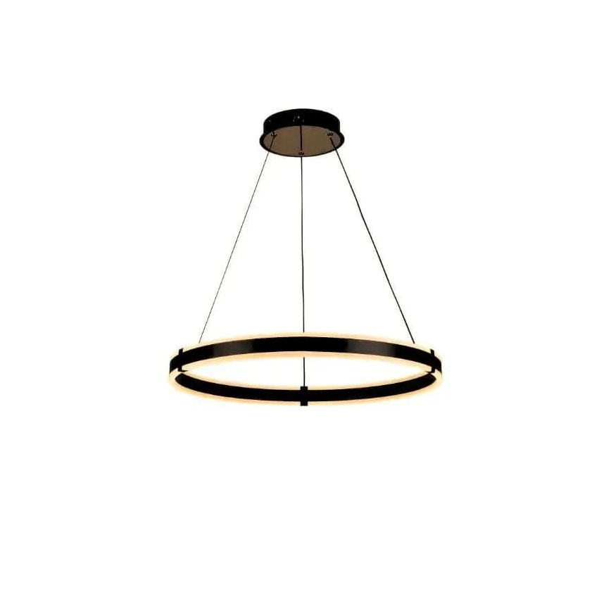 LED prigušiva luster na sajli LED/85W/230V 3000-6500K, prečnik 60 cm + daljinsko upravljanje