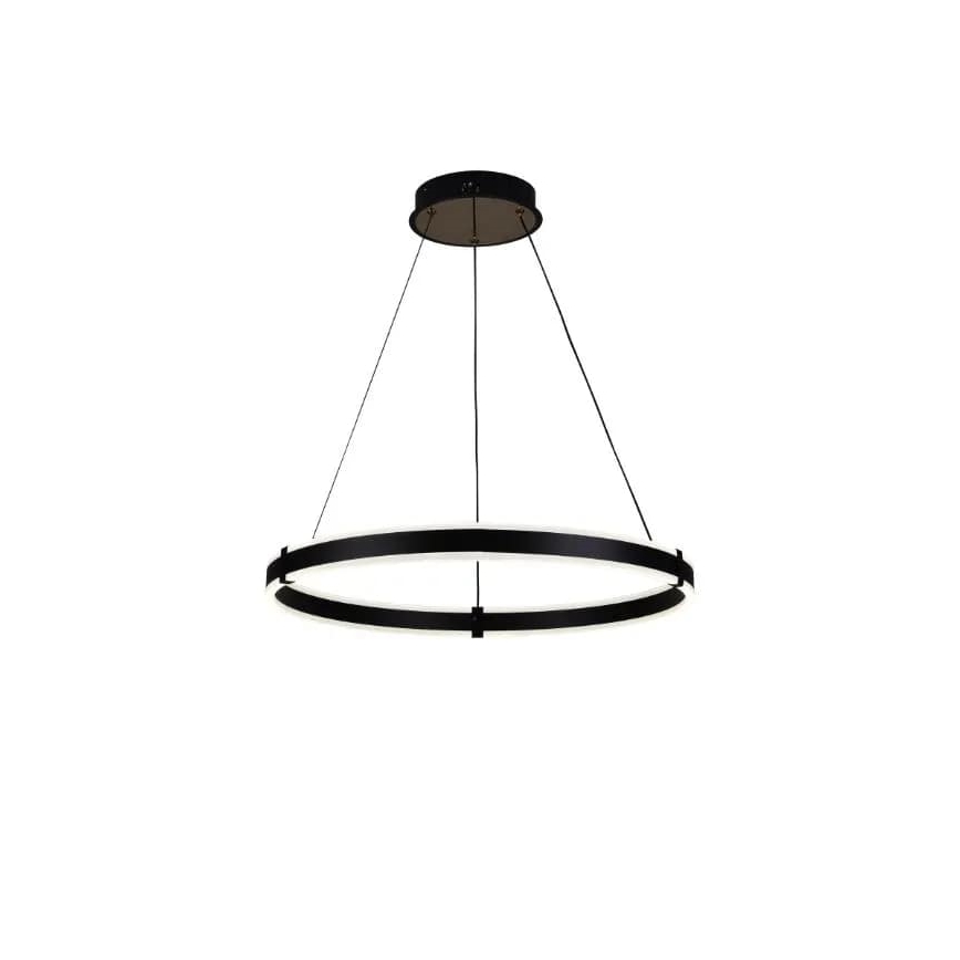 LED prigušiva luster na sajli LED/85W/230V 3000-6500K, prečnik 60 cm + daljinsko upravljanje
