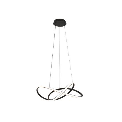 LED prigušiva luster na sajli LED/85W/230V 3000-6500K prečnik 60 cm + daljinski upravljač