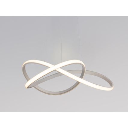 LED prigušiva luster na sajli LED/85W/230V 3000-6500K prečnik 60 cm + daljinski upravljač