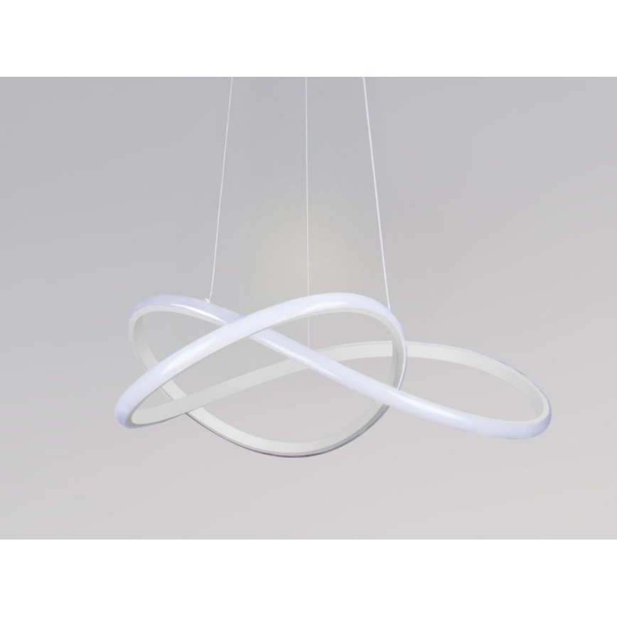 LED prigušiva luster na sajli LED/85W/230V 3000-6500K prečnik 60 cm + daljinski upravljač